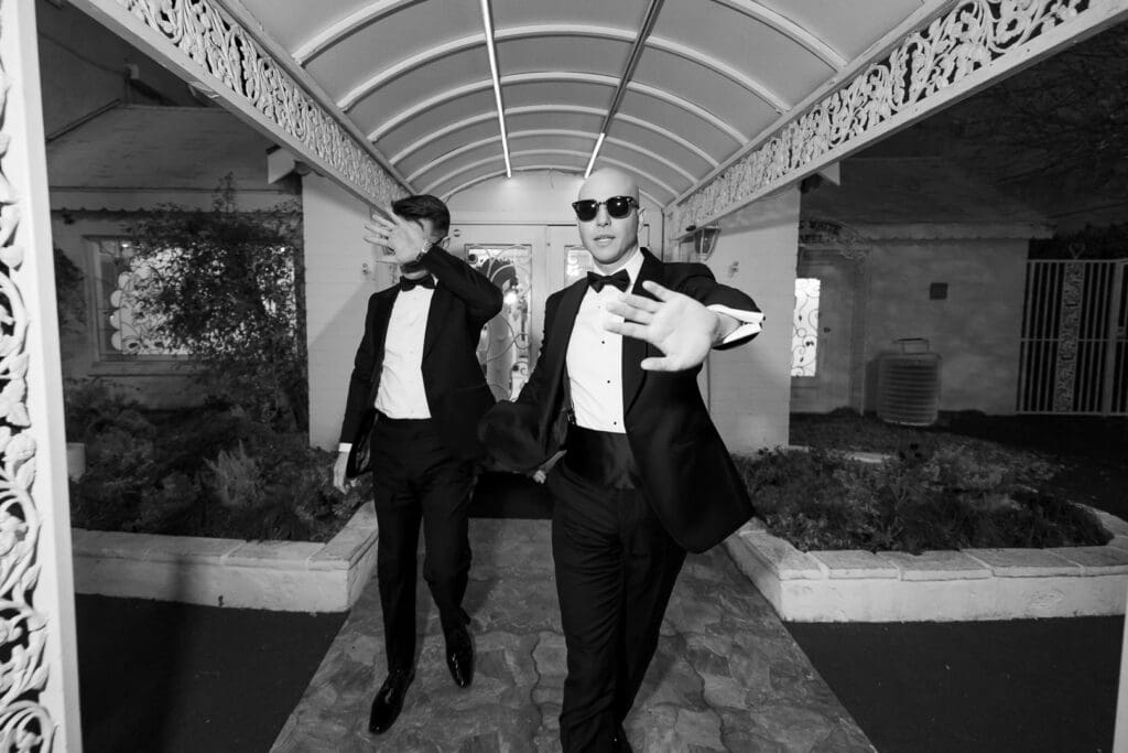 Not Your Average Las Vegas Elopement: Paparazzi Vibes, Downtown Grit, and Zero F*cks Given