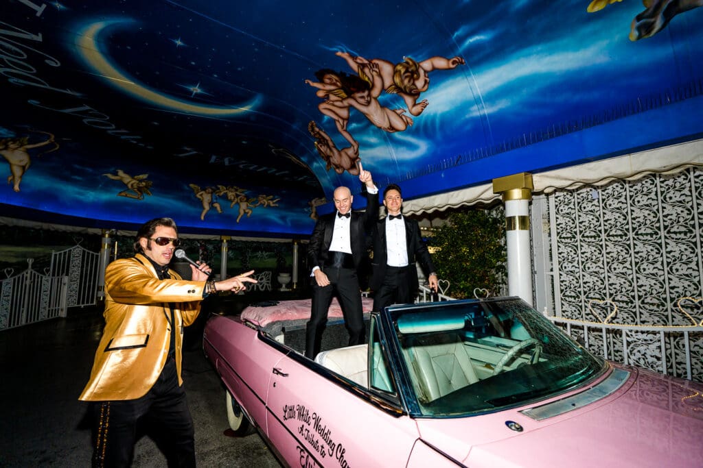 Not Your Average Las Vegas Elopement: Paparazzi Vibes, Downtown Grit, and Zero F*cks Given