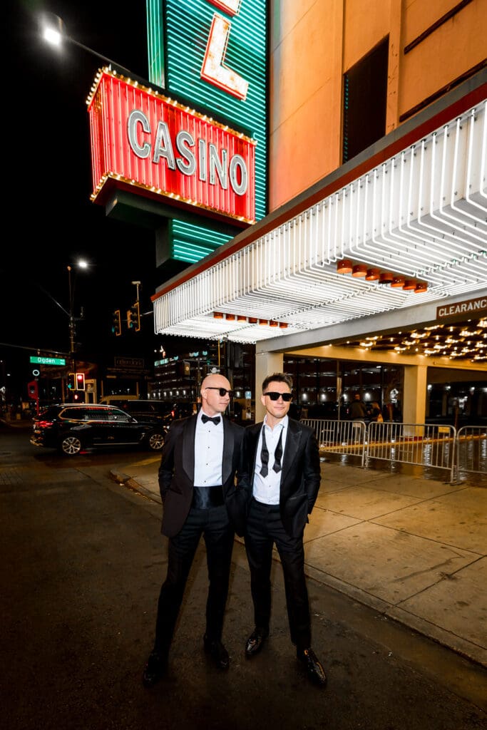 Not Your Average Las Vegas Elopement: Paparazzi Vibes, Downtown Grit, and Zero F*cks Given