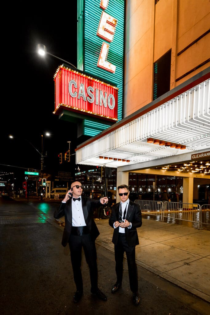 Not Your Average Las Vegas Elopement: Paparazzi Vibes, Downtown Grit, and Zero F*cks Given