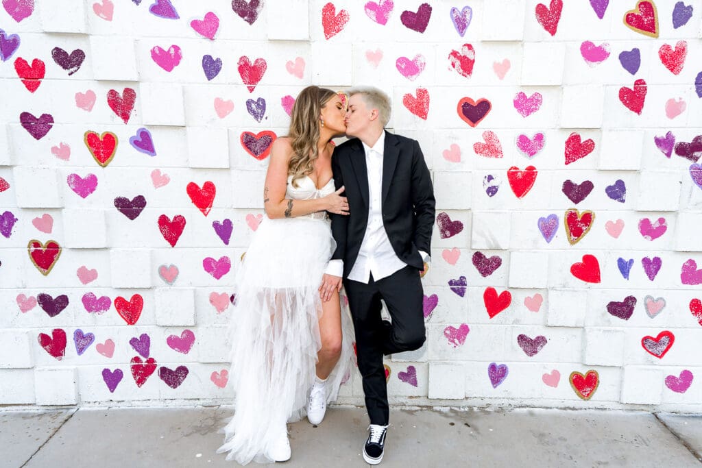 They Didn’t Just Elope, They Set Vegas on Fire: An Electric Las Vegas Elopement
