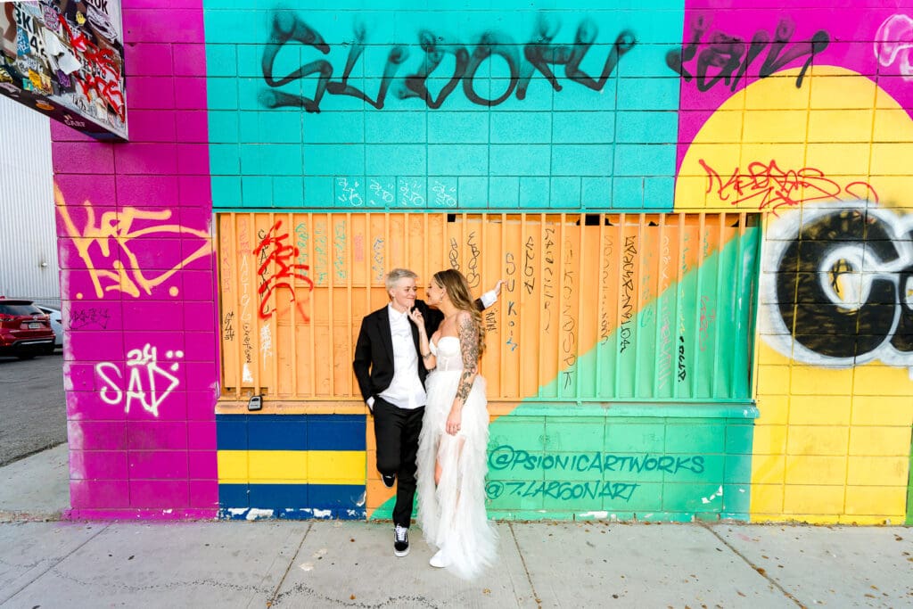 They Didn’t Just Elope, They Set Vegas on Fire: An Electric Las Vegas Elopement