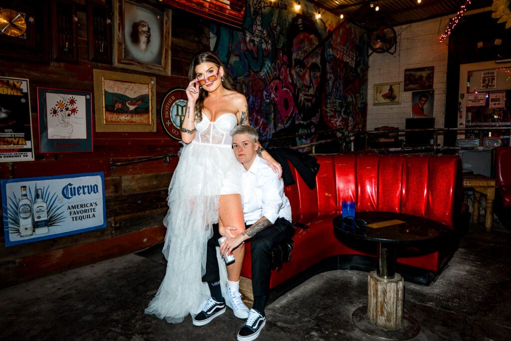 They Didn’t Just Elope, They Set Vegas on Fire: An Electric Las Vegas Elopement