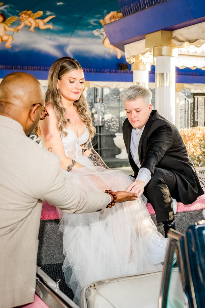 They Didn’t Just Elope, They Set Vegas on Fire: An Electric Las Vegas Elopement