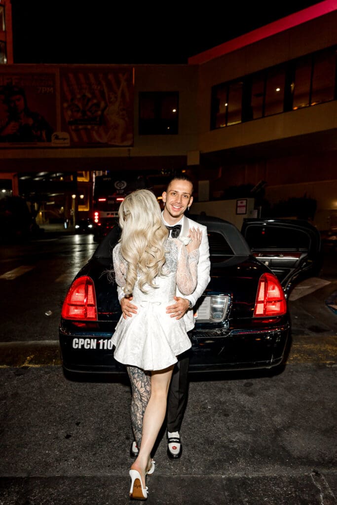 fun and eclectic las vegas elopement