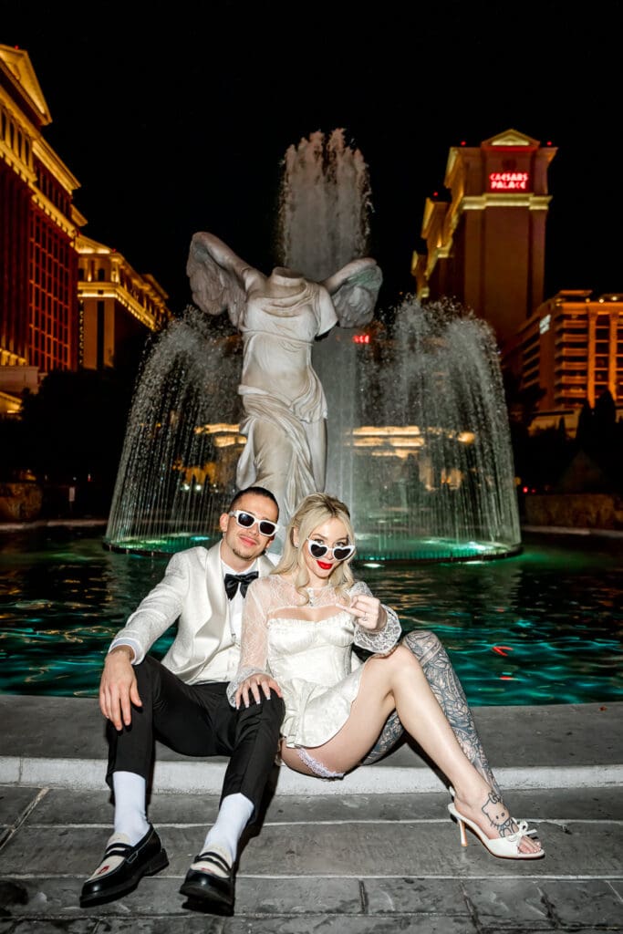 happy couple at their dream elopement
