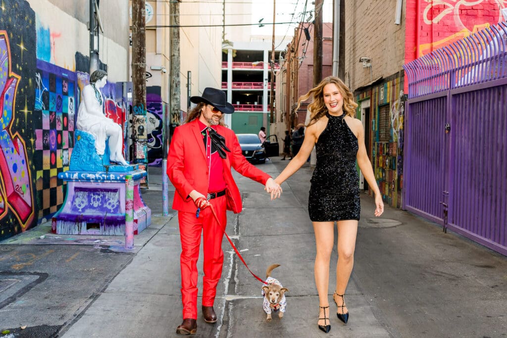How a Knife Appointment Turned into a Legendary Las Vegas Anniversary Photoshoot