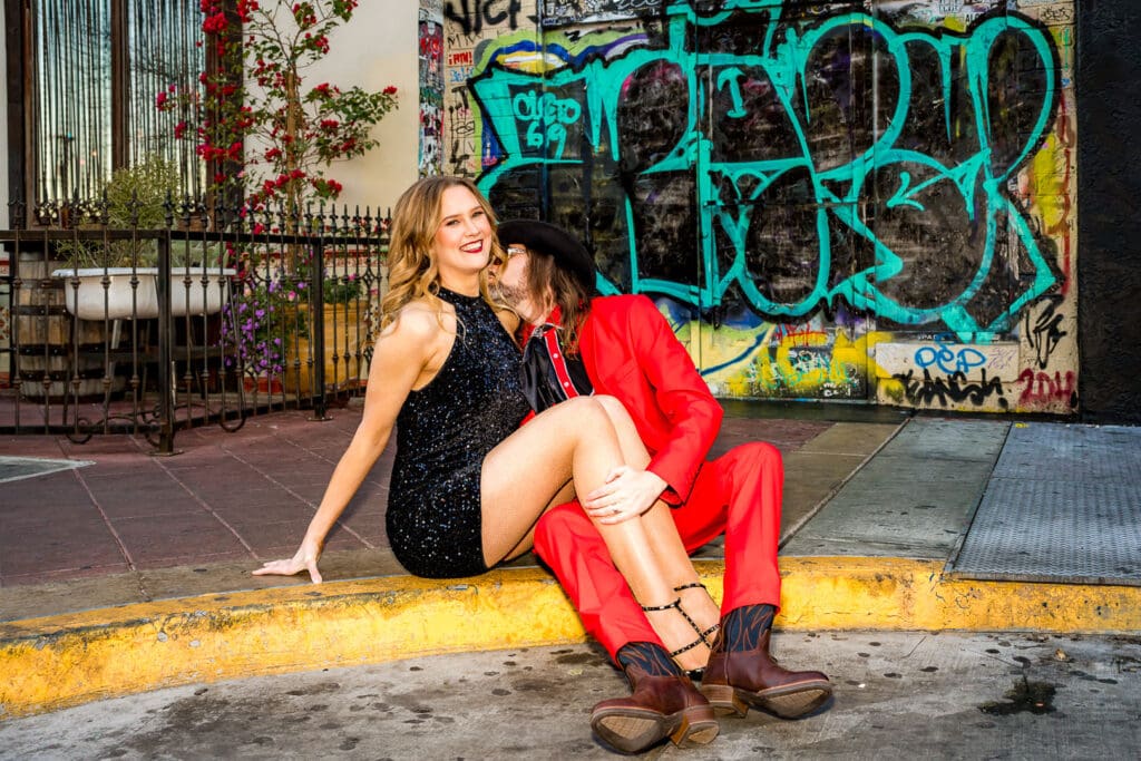 How a Knife Appointment Turned into a Legendary Las Vegas Anniversary Photoshoot
