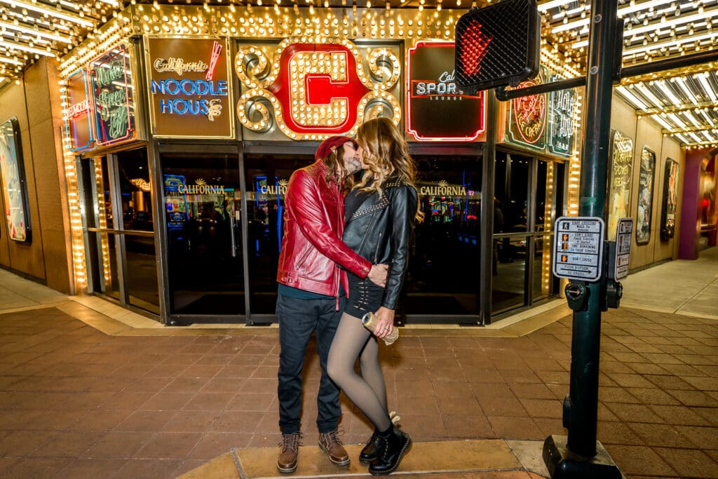 How a Knife Appointment Turned into a Legendary Las Vegas Anniversary Photoshoot