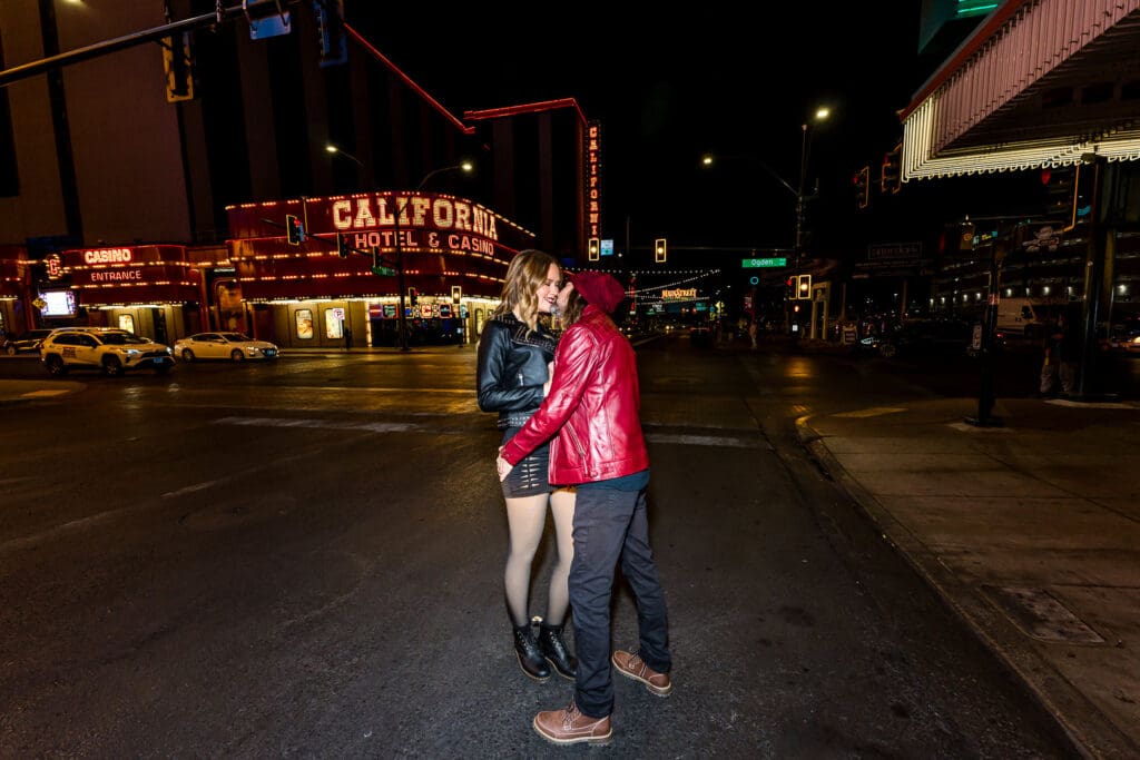 How a Knife Appointment Turned into a Legendary Las Vegas Anniversary Photoshoot