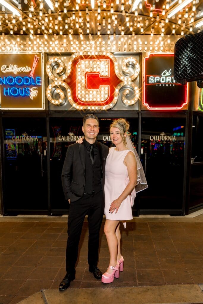 couple walking around DTLV