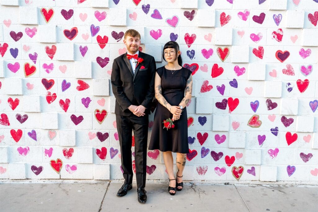 Black Fits, Pink Caddys, and Big-Ass Love: A Fun Las Vegas Elopement That Slayed the Strip