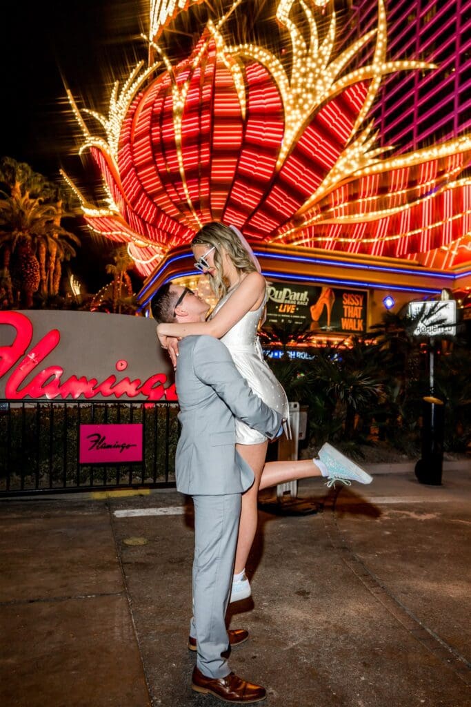 cute couple at their dream elopement