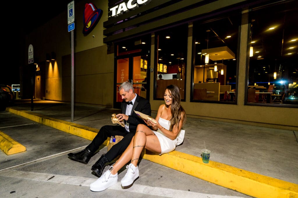 Crunchwraps and Chaos: A Nontraditional Las Vegas Elopement That Did Not Hold Back