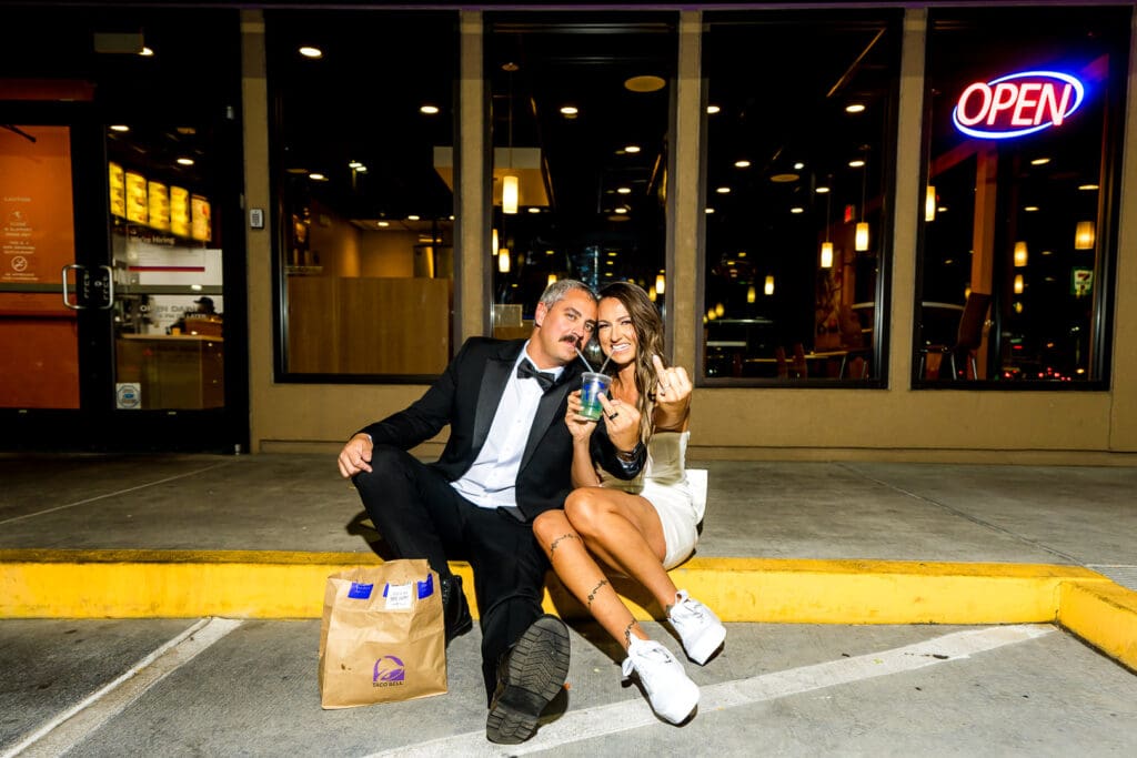 Crunchwraps and Chaos: A Nontraditional Las Vegas Elopement That Did Not Hold Back