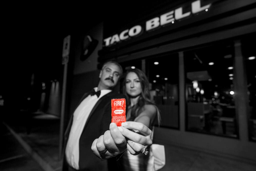 Crunchwraps and Chaos: A Nontraditional Las Vegas Elopement That Did Not Hold Back