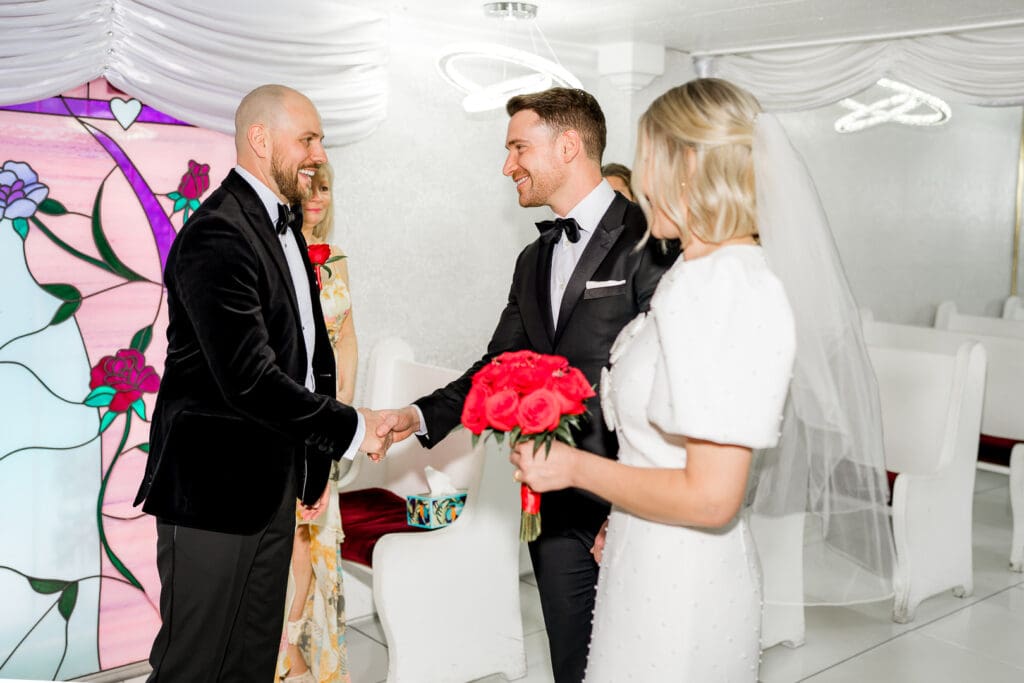 fun and eclectic las vegas elopement