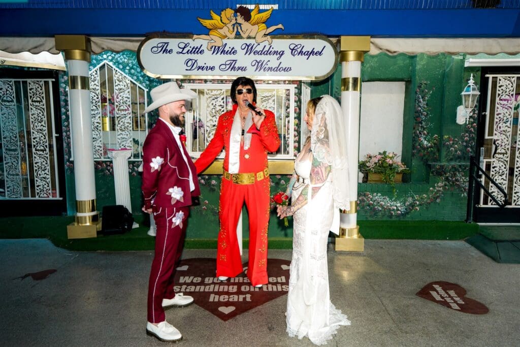 Elvis Blessed It, Fremont Lost Its Damn Mind: Tamara & Ryan’s Unhinged Vegas Elopement