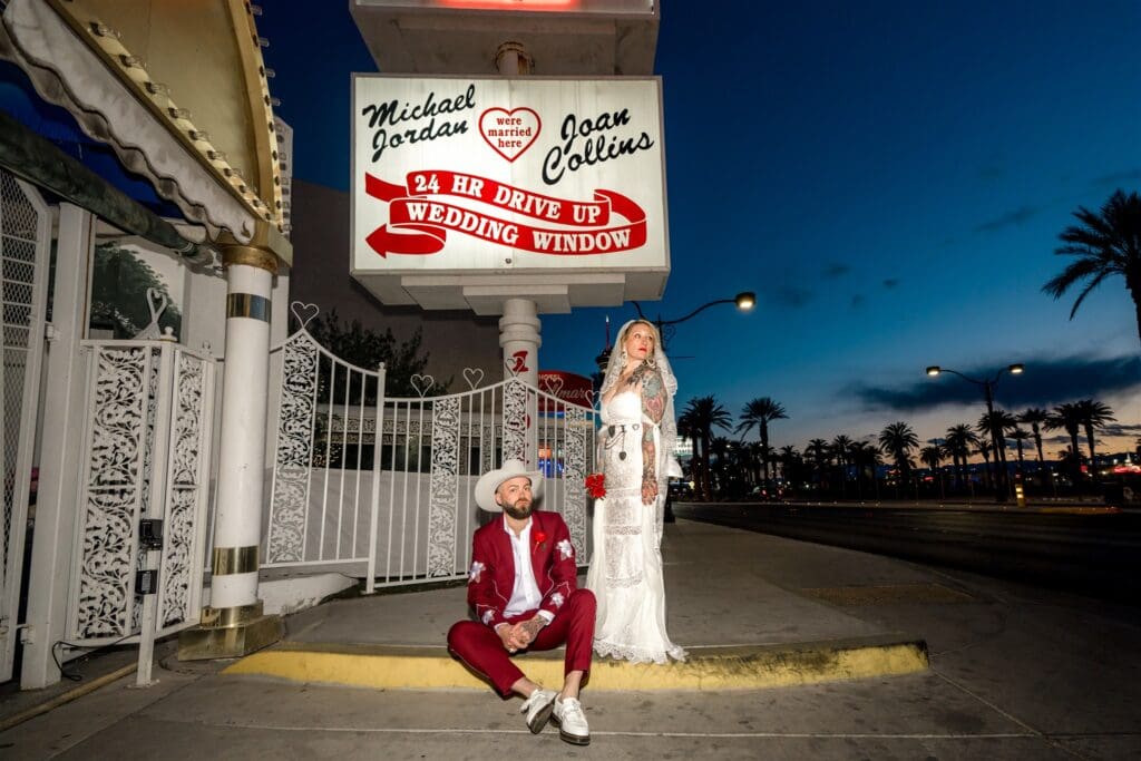 Elvis Blessed It, Fremont Lost Its Damn Mind: Tamara & Ryan’s Unhinged Vegas Elopement