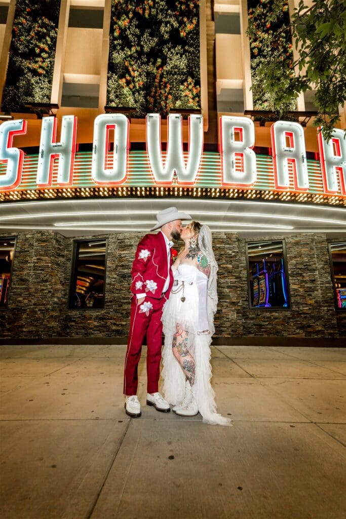 Elvis Blessed It, Fremont Lost Its Damn Mind: Tamara & Ryan’s Unhinged Vegas Elopement
