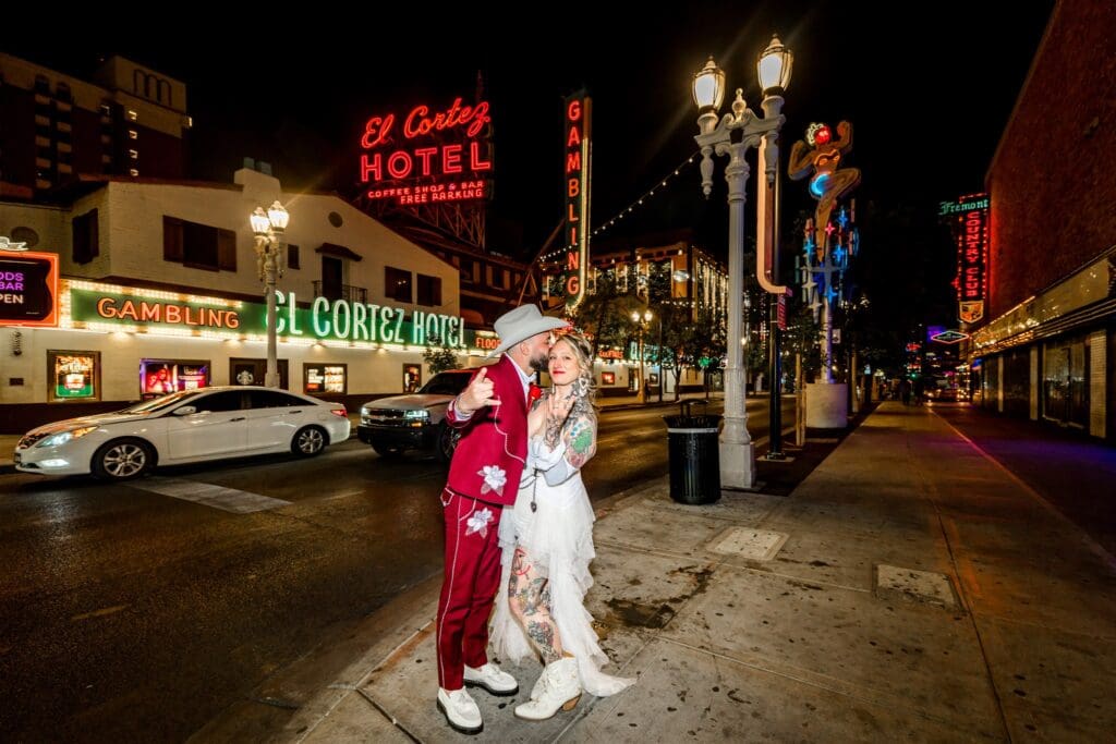 fun couple at their dream elopement