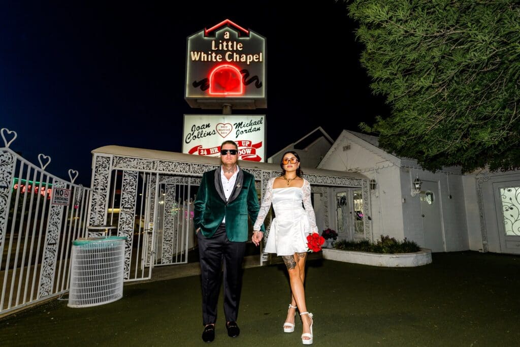 picture of the newlyweds during their bridal portraits
