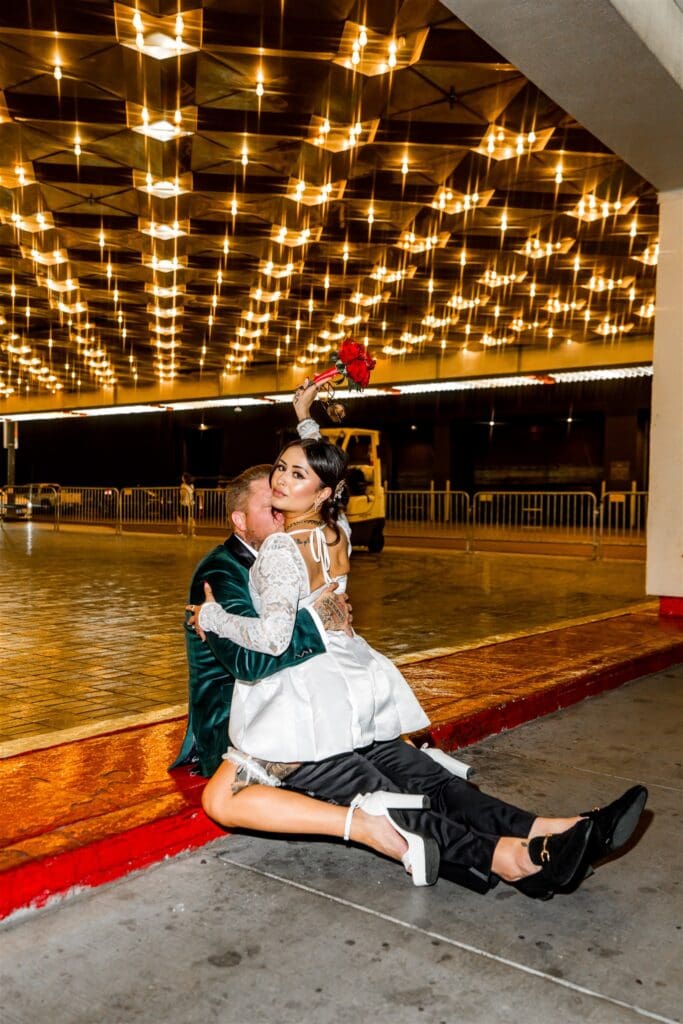 newlyweds at their dream elopement