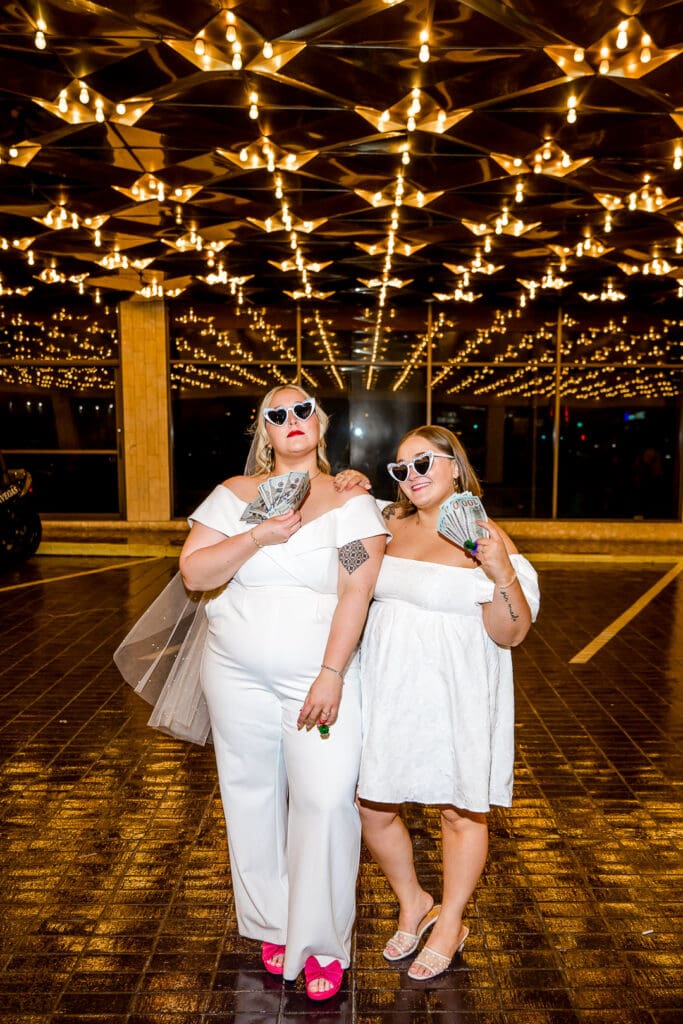fun and adventurous elopement in las vegas