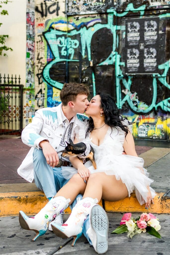 This Isn’t Just a Las Vegas Bridal Session, It’s a Downtown Fever Dream