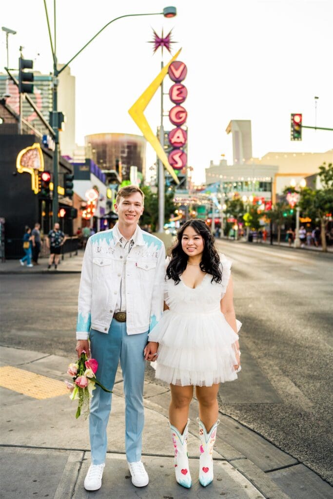 This Isn’t Just a Las Vegas Bridal Session, It’s a Downtown Fever Dream