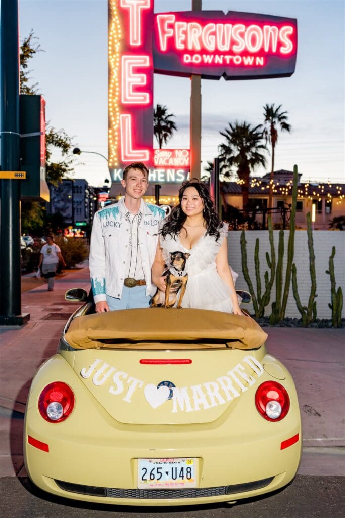 This Isn’t Just a Las Vegas Bridal Session, It’s a Downtown Fever Dream