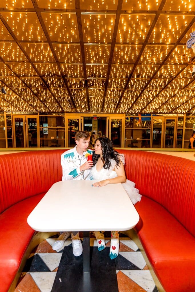 This Isn’t Just a Las Vegas Bridal Session, It’s a Downtown Fever Dream