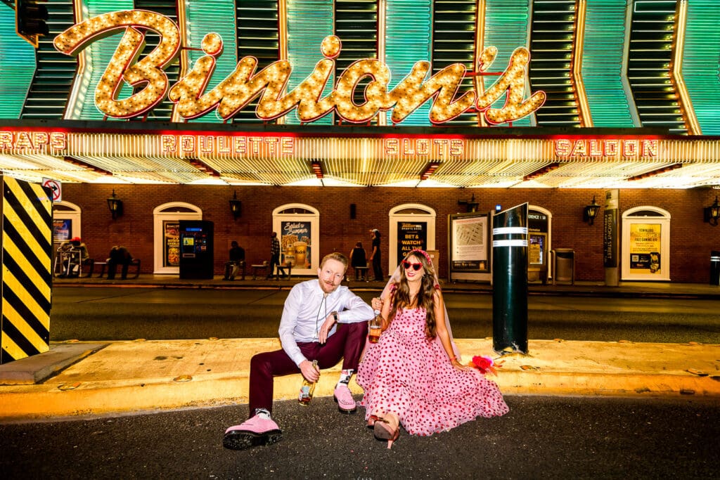 couple having the best time in DTLV