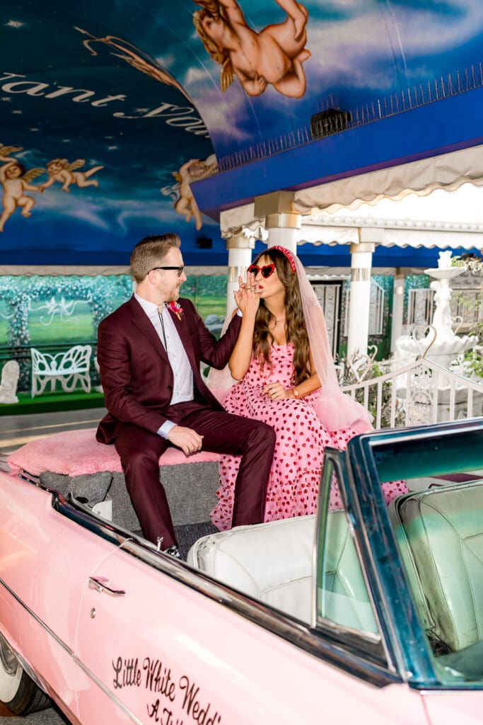 couple holding hands during their photoshoot