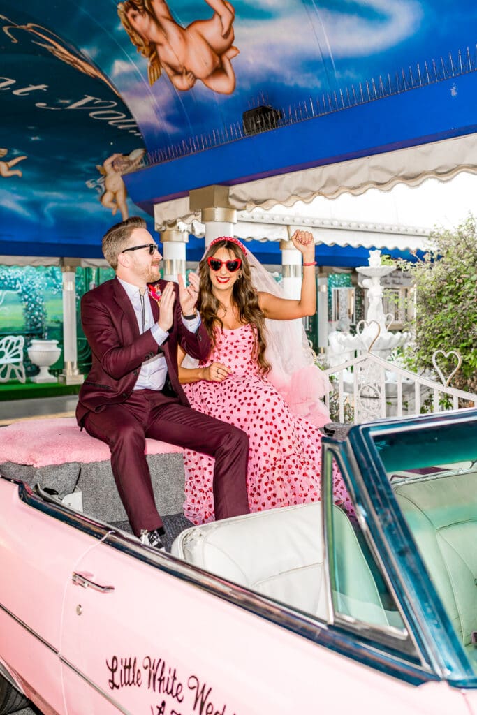 couple before heading to their photoshoot in DTLV
