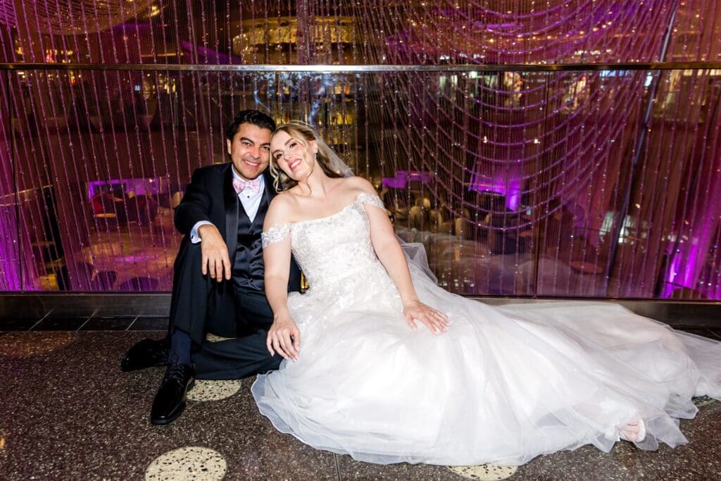 From The Cosmopolitan to 11th Street Records: A Bold Vegas Elopement With Editorial Flair