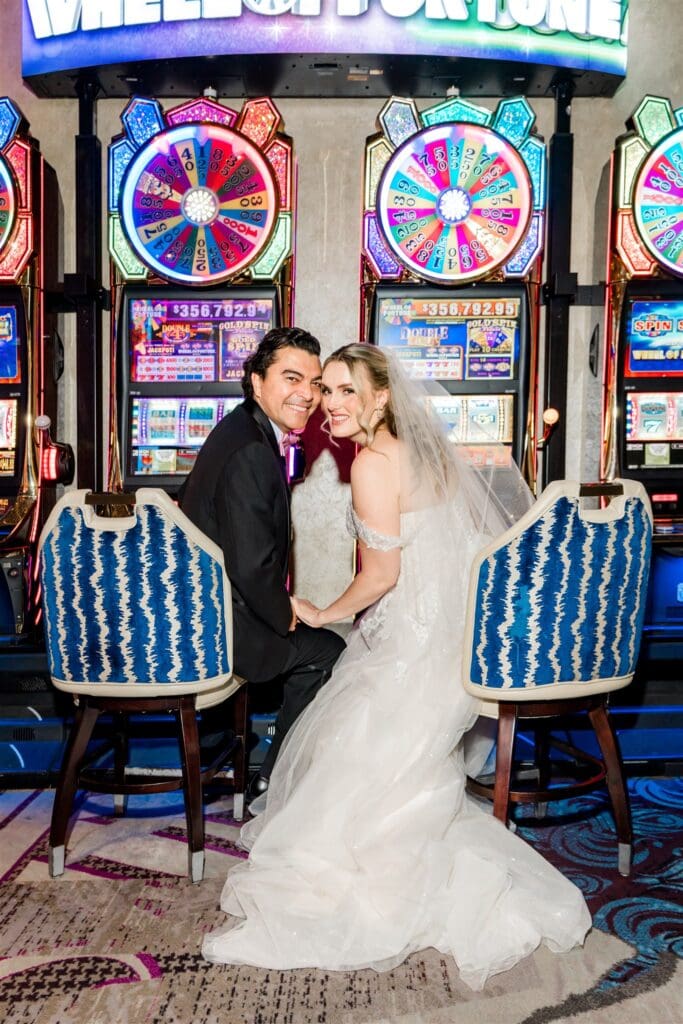 From The Cosmopolitan to 11th Street Records: A Bold Vegas Elopement With Editorial Flair