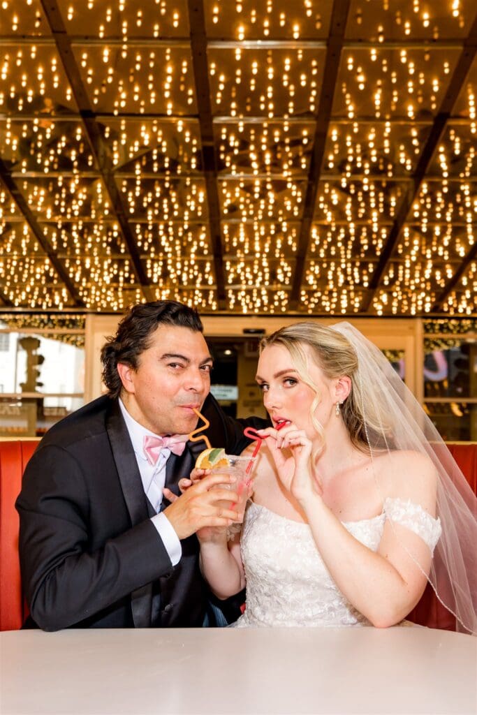 From The Cosmopolitan to 11th Street Records: A Bold Vegas Elopement With Editorial Flair
