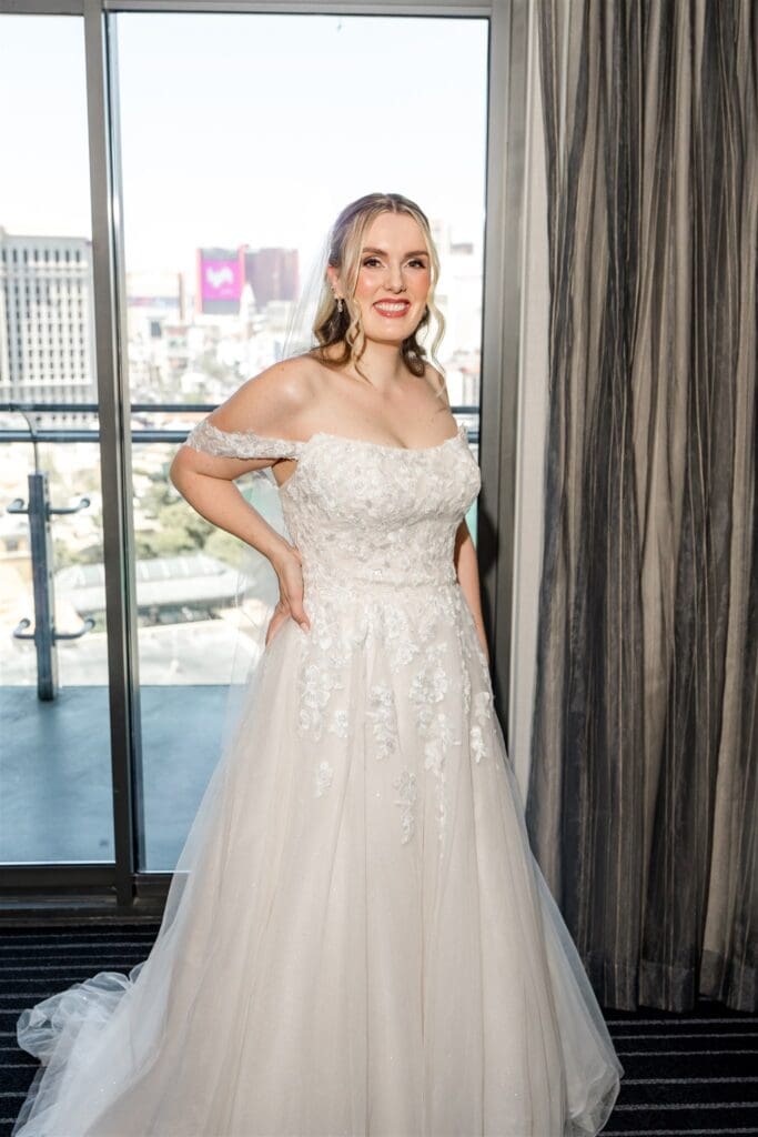 From The Cosmopolitan to 11th Street Records: A Bold Vegas Elopement With Editorial Flair