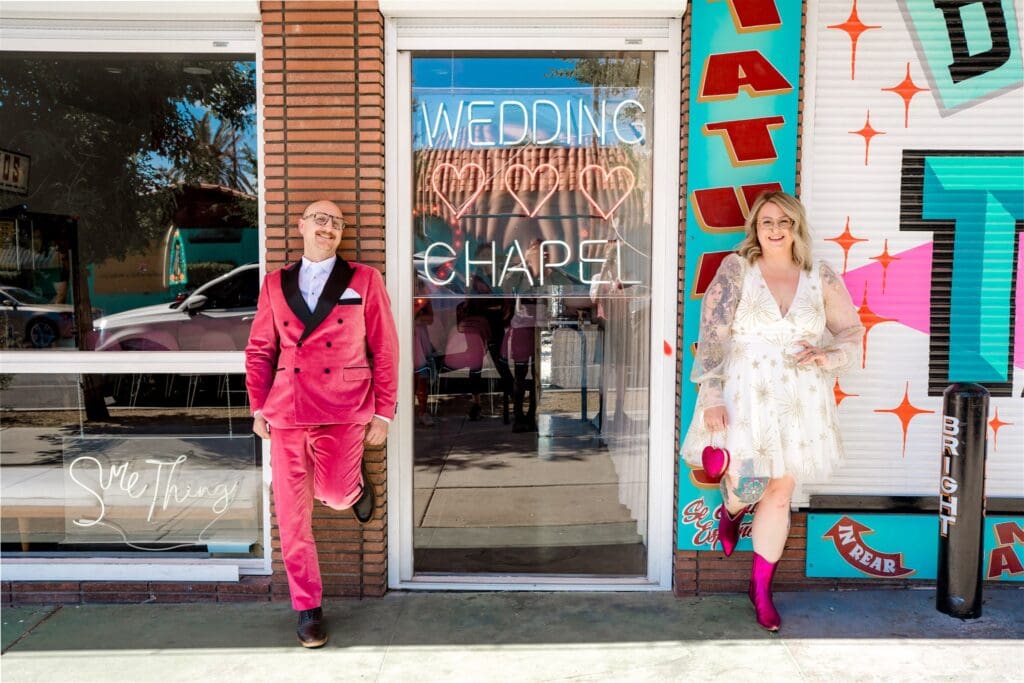 Fremont, Fashion & F*cking Fun: This Bold Las Vegas Elopement Did It All