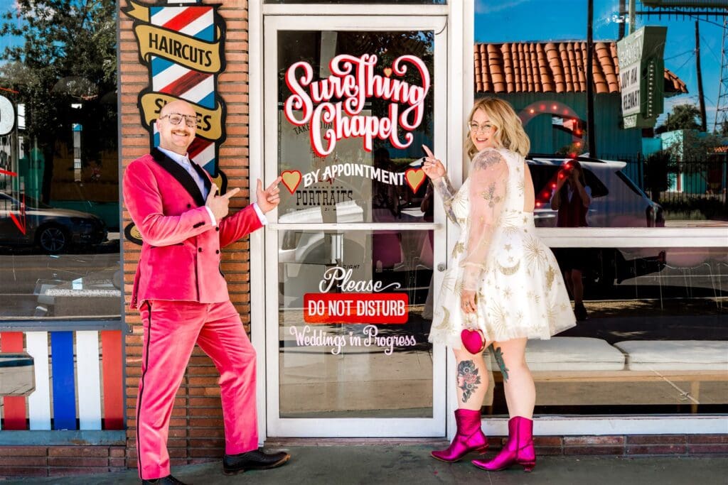 Fremont, Fashion & F*cking Fun: This Bold Las Vegas Elopement Did It All