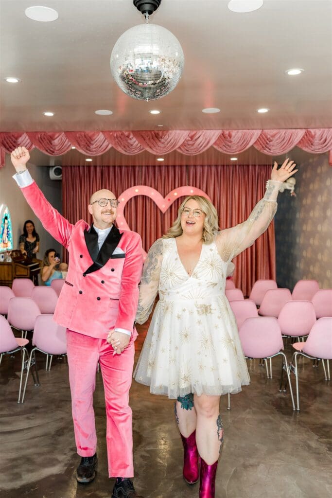 Fremont, Fashion & F*cking Fun: This Bold Las Vegas Elopement Did It All