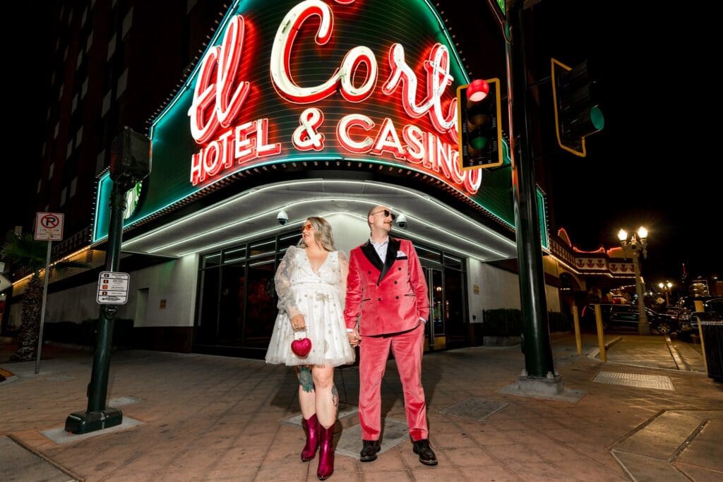 Fremont, Fashion & F*cking Fun: This Bold Las Vegas Elopement Did It All
