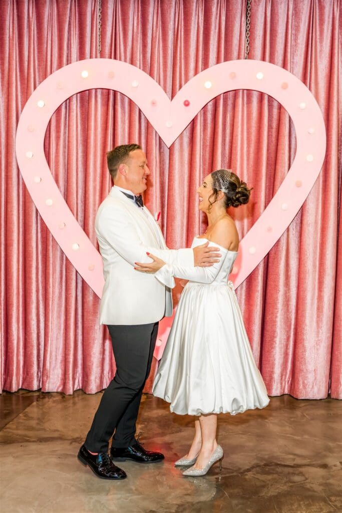 happy newly married couple after their ceremony 