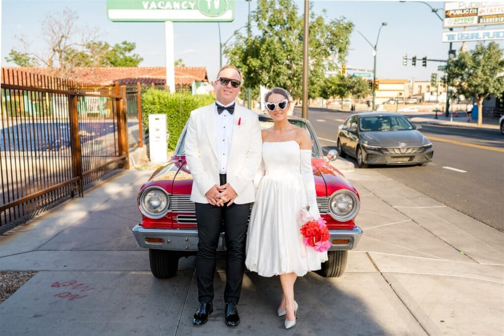 From Scotland to Sin City: A Wildly Fun Sure Thing Chapel Elopement