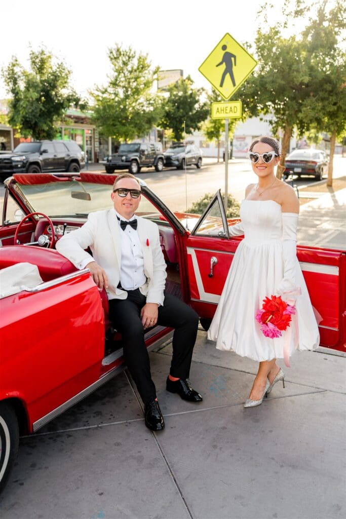 timeless bridal session in sin city