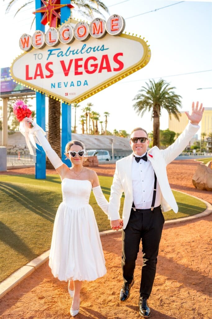 From Scotland to Sin City: A Wildly Fun Sure Thing Chapel Elopement