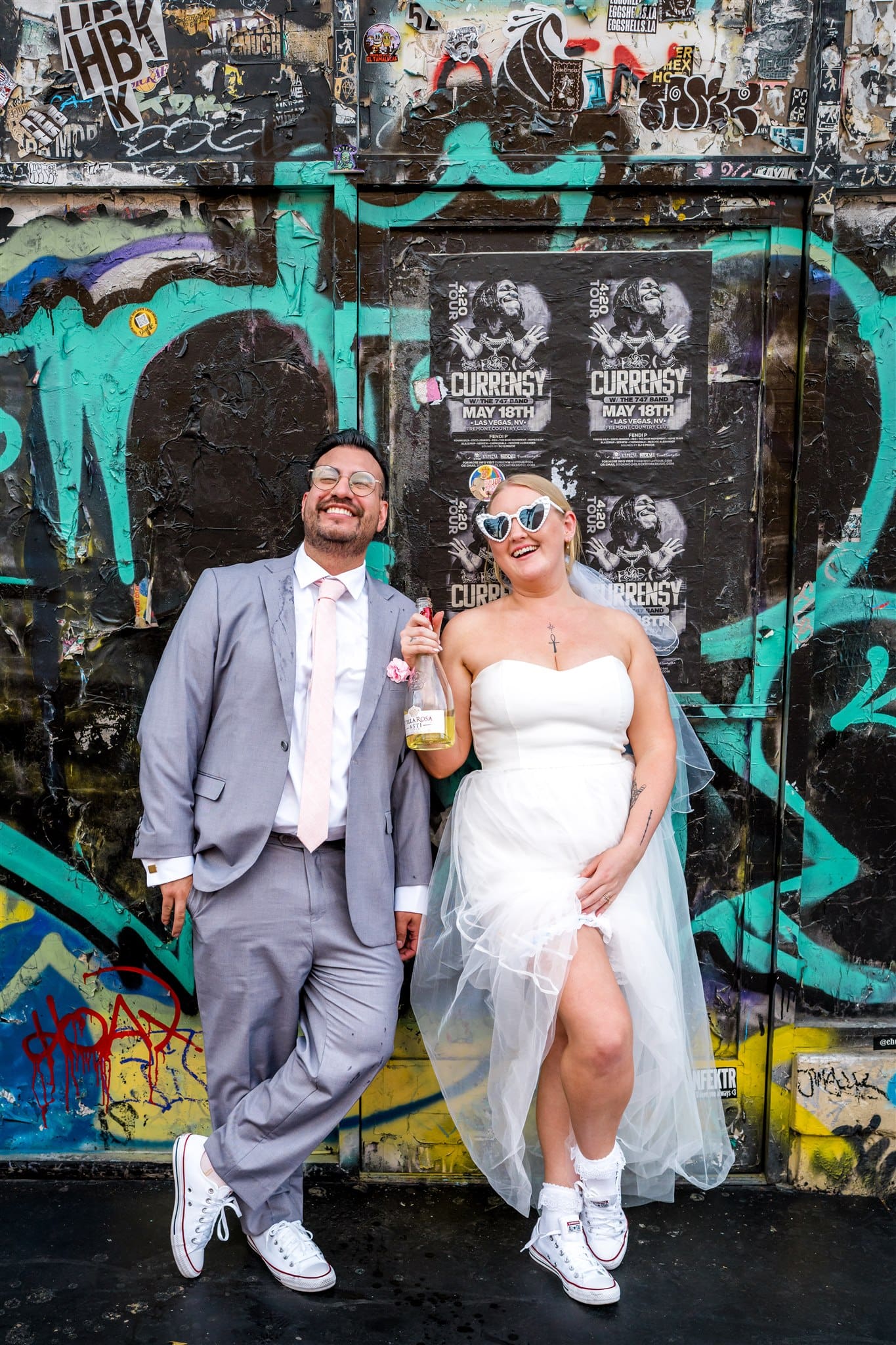 happy couple at their dream elopement