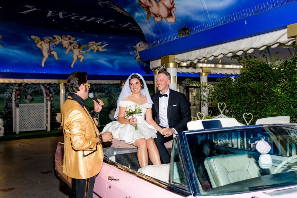 From Elvis to Pizza: This Iconic Downtown Fremont Elopement Went Full Send