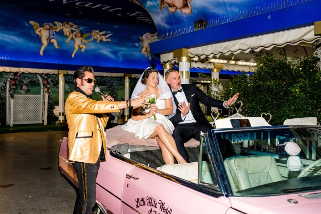 From Elvis to Pizza: This Iconic Downtown Fremont Elopement Went Full Send